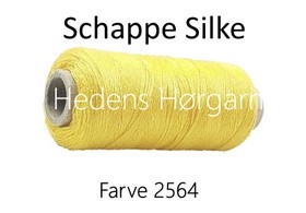 Schappe- Seide 120/2x4 farve 2564 gul